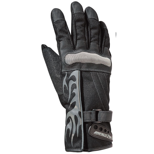 Motorcycle Gloves Ixon RS Teen Black Grey