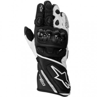 Motorcycle Gloves Alpinestars GP Plus White Black