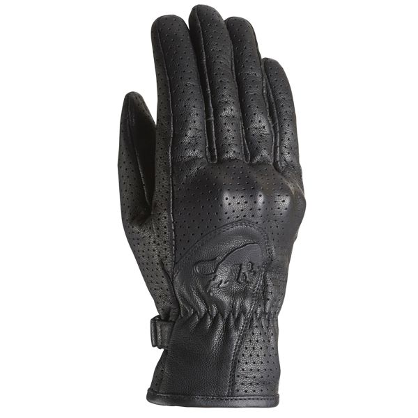 Motorcycle Gloves Furygan GR 2 Full Vented Black