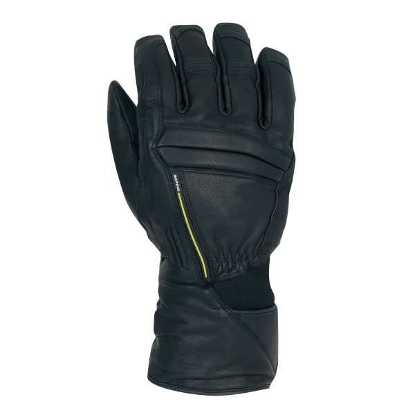 Motorcycle Gloves Bering Halifax Black Fluo