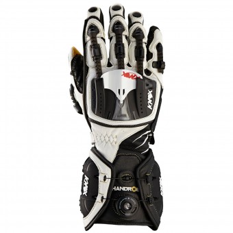 Motorcycle Gloves Knox Handroid White