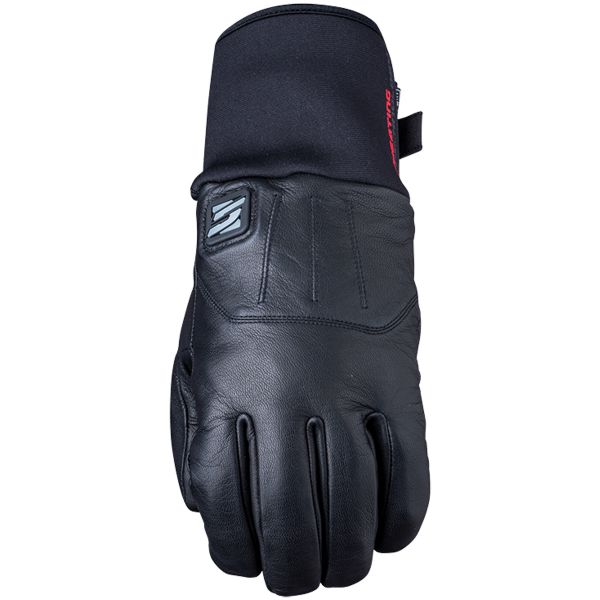 Motorcycle Gloves Five HG4 WP Chauffant Black