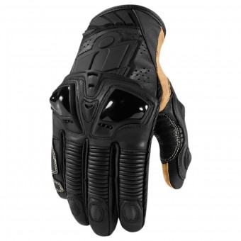 Motorcycle Gloves ICON Hypersport Pro Short Stealth