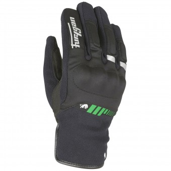 Motorcycle Gloves Furygan Jet All Season Black Green