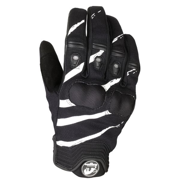 Motorcycle Gloves Furygan Jet Evo Black White