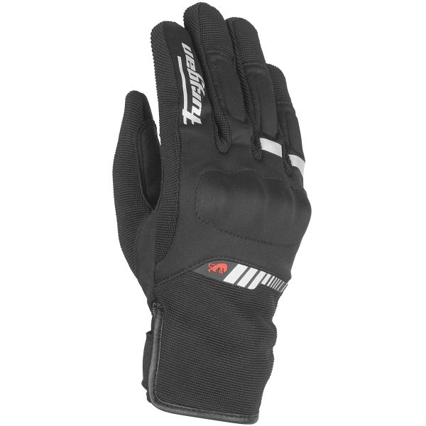 Motorcycle Gloves Furygan Jet Lady All Season Black White