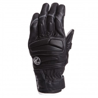 Motorcycle Gloves Bering Lady Mezia Black White