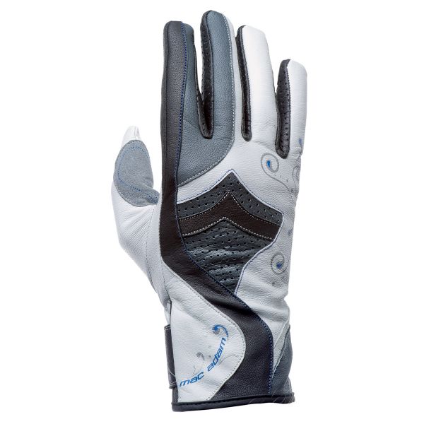 Motorcycle Gloves Mac Adam Lagune White