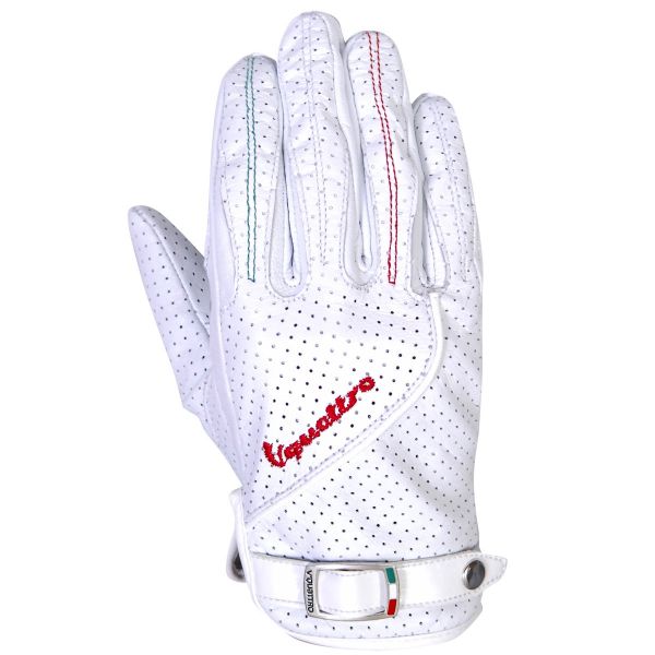 Motorcycle Gloves V'Quattro Lila White