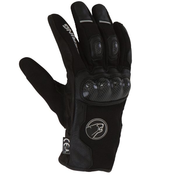 Motorcycle Gloves Bering Match Black