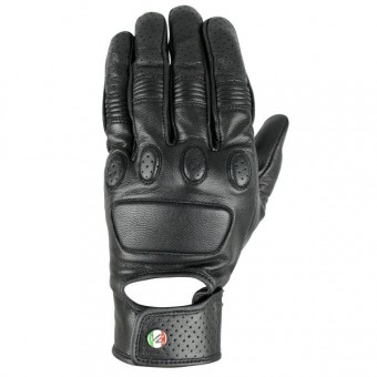 Motorcycle Gloves V'Quattro Mylord Black