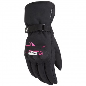 Motorcycle Gloves Furygan Origami Lady Black Pink