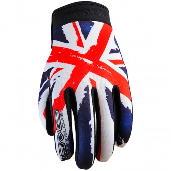 Motorcycle Gloves Five Planet Patriot England