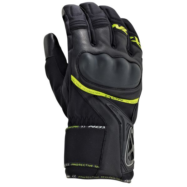 Motorcycle Gloves Ixon Pro Apex 2 HP Black Yellow
