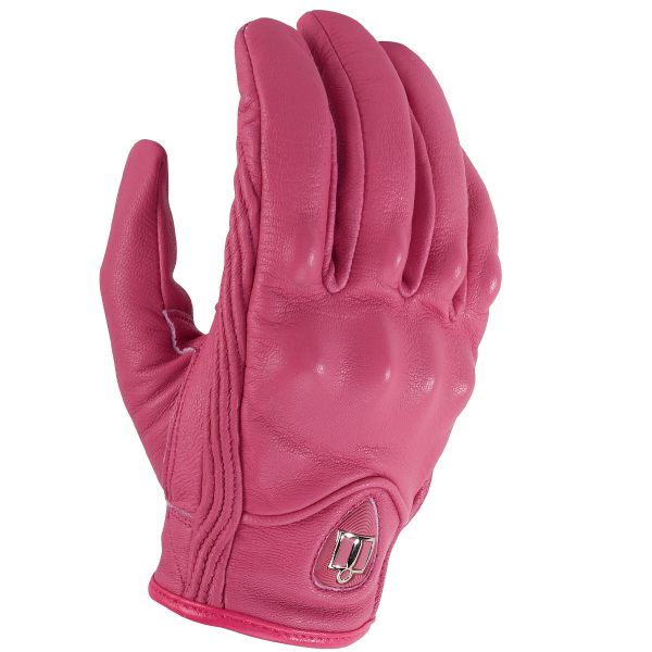 Motorcycle Gloves ICON Pursuit Pink