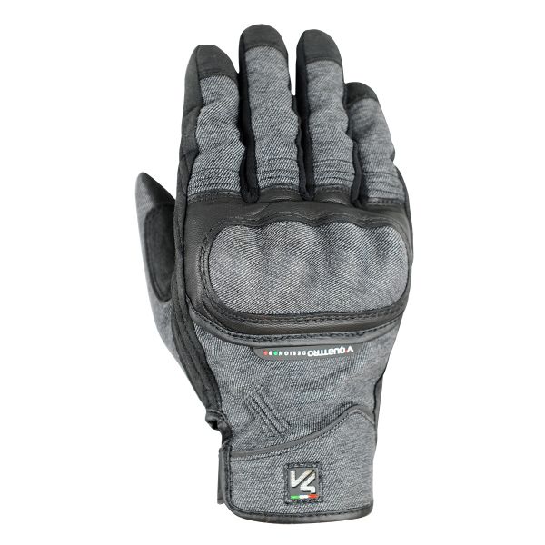 Motorcycle Gloves V'Quattro Raw Denim