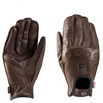 Motorcycle Gloves Blauer Routine Brown