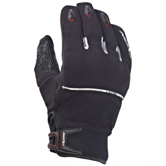 Motorcycle Gloves Ixon Rs Dry Hp Black White Red