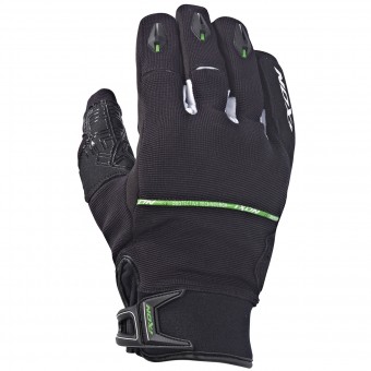 Motorcycle Gloves Ixon Rs Dry Hp Black White Green
