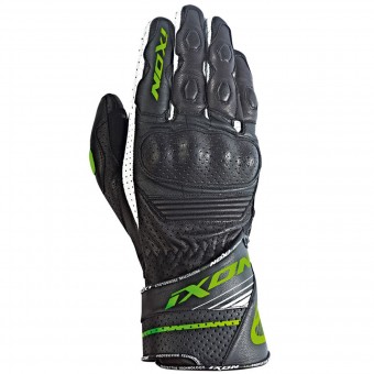 Motorcycle Gloves Ixon Rs Rallye Hp Black Green
