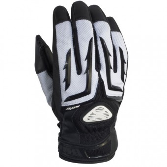 Motorcycle Gloves Ixon RS Whip HP Black White