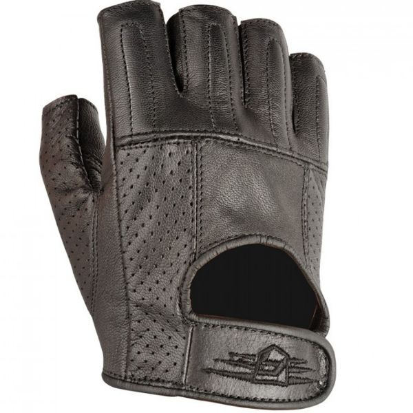 Motorcycle Gloves Akito Shorty Black
