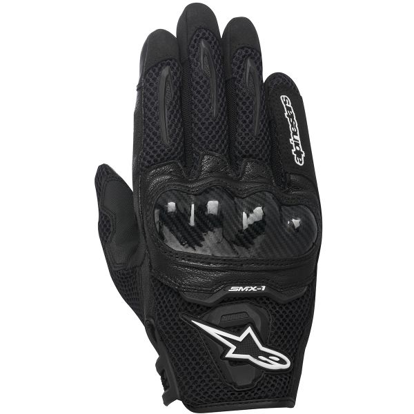 Motorcycle Gloves Alpinestars SMX-1 Air Black
