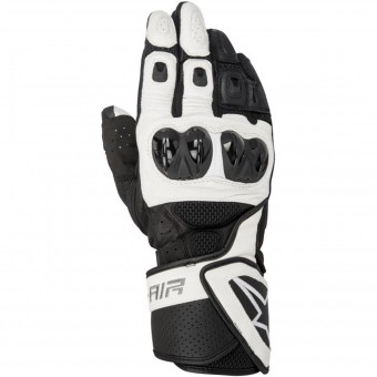 Motorcycle Gloves Alpinestars SP Air Black White