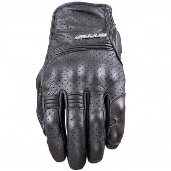 Motorcycle Gloves Five Sport City Brown