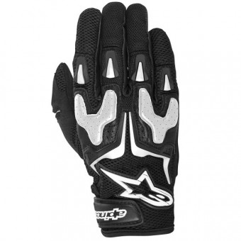 Motorcycle Gloves Alpinestars Stella SMX-3 Air Black White