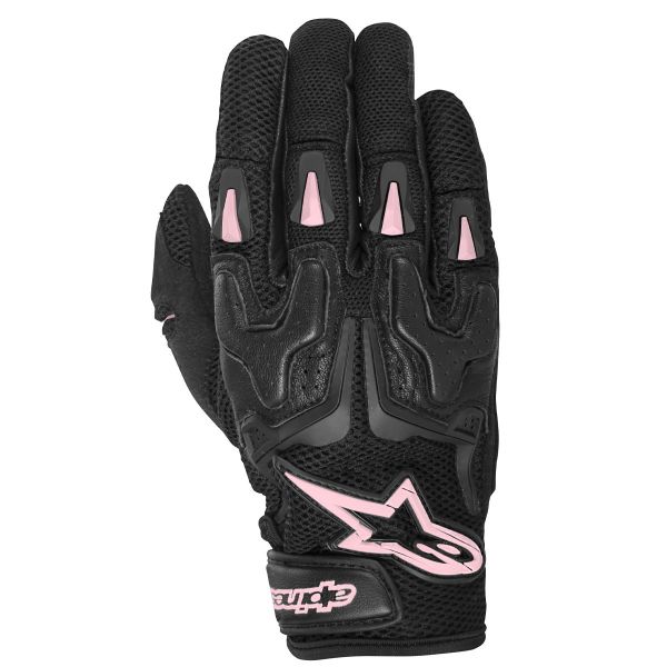 Motorcycle Gloves Alpinestars Stella SMX-3 Air Black Pink