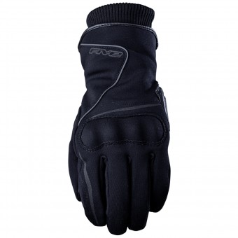 Motorcycle Gloves Five Stockholm WP Black