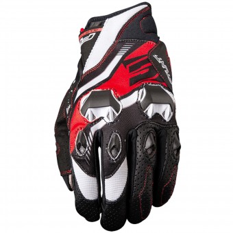 Motorcycle Gloves Five Stunt Evo Replica Icon Red