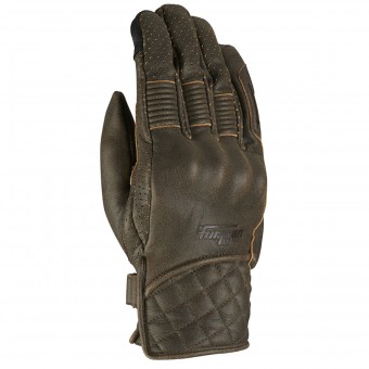 Motorcycle Gloves Furygan Tom D3O Brown Rusted