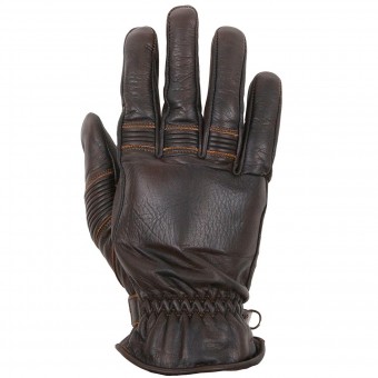 Motorcycle Gloves Helstons Velvet Summer Brown