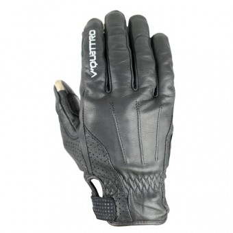 Motorcycle Gloves V'Quattro Vintaco Black