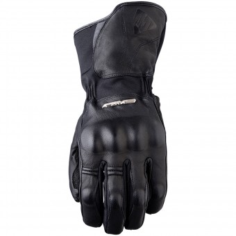 Motorcycle Gloves Five WFX Skin WP Black