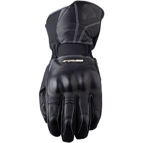 Motorcycle Gloves Five WFX Skin Zero WP Black