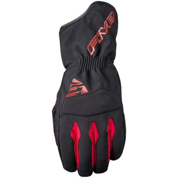 Motorcycle Gloves Five WFX3 WP Black Red