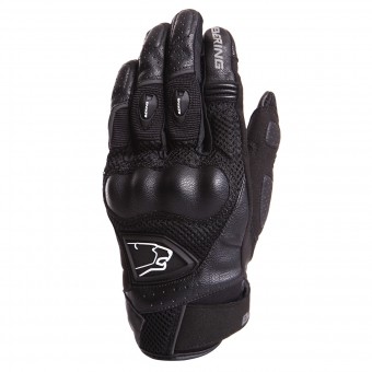 Motorcycle Gloves Bering Zeff Black