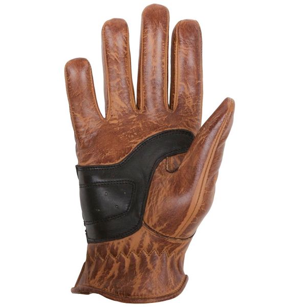 Motorcycle Gloves Helstons Zigy Summer Camel Black