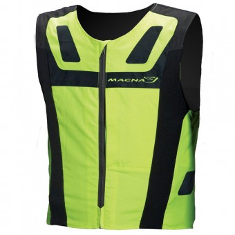 Motorcycle Vests Macna Vision 4 All Plus Neon Yellow