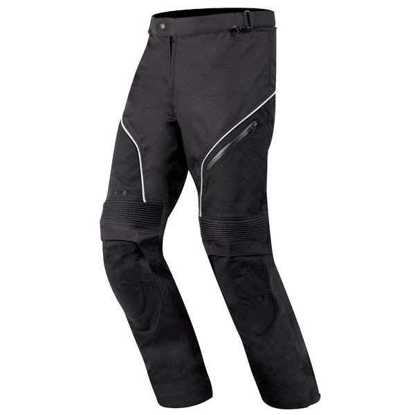 Motorcycle Trousers Alpinestars AST-1 Waterproof Black White