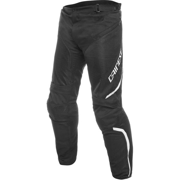 Motorcycle Trousers Dainese Drake Air D-Dry Black White