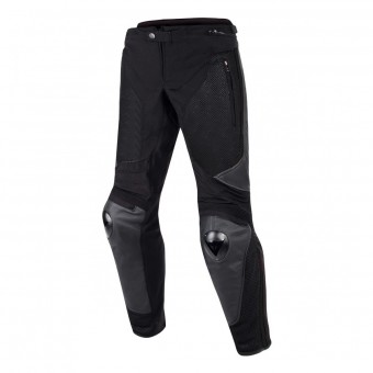 Motorcycle Trousers Dainese Mig Leather Pants Black