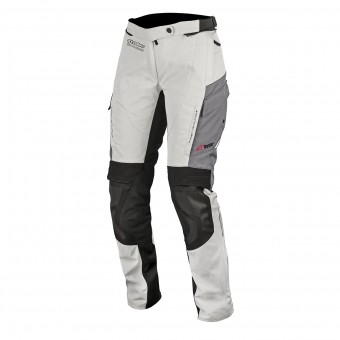 Motorcycle Trousers Alpinestars Stelle Andes V2 Drystar Light Grey Pants