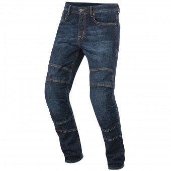 Motorcycle Trousers Alpinestars Crank Pro Denim Dark Rinse
