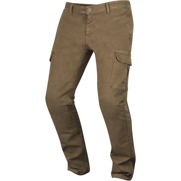 Motorcycle Trousers Alpinestars Deep South Denim Cargo Dark Sand
