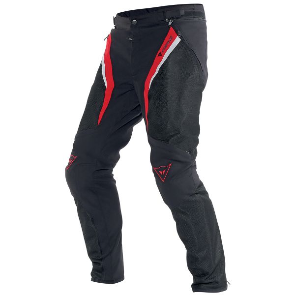 Motorcycle Trousers Dainese Drake Super Air Black Red White