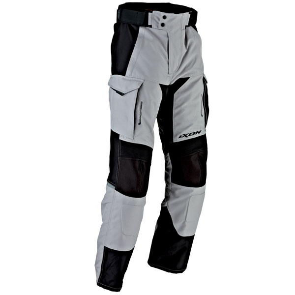 Motorcycle Trousers Ixon Montana Black Grey Textile